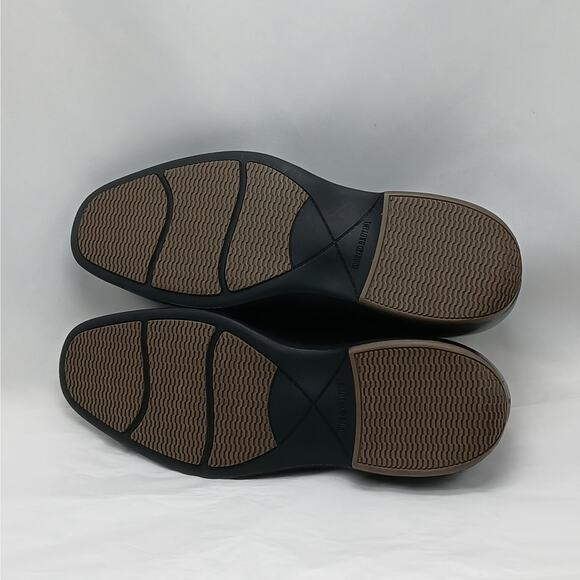 Giorgio Brutini Abrams Mens Dress Shoes 9.5 Black Leather Slip On Memory Foam - Picture 11 of 11